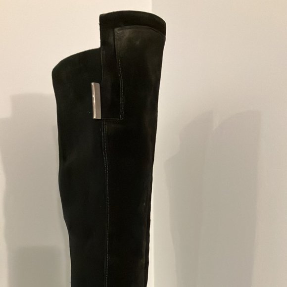 Browns Black Suede over the knee boots, 37.5 - Picture 6 of 10